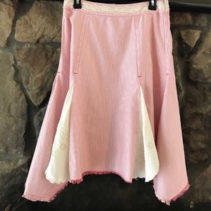 ❣️FREE PEOPLE❣️CANDY ASYMMETRICAL STRIPER SKIRT❣️